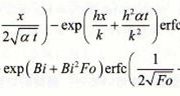 熱伝導方程式を熱伝達境界で解いた一般解